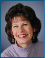 Nancy Stewart presenting a workshop