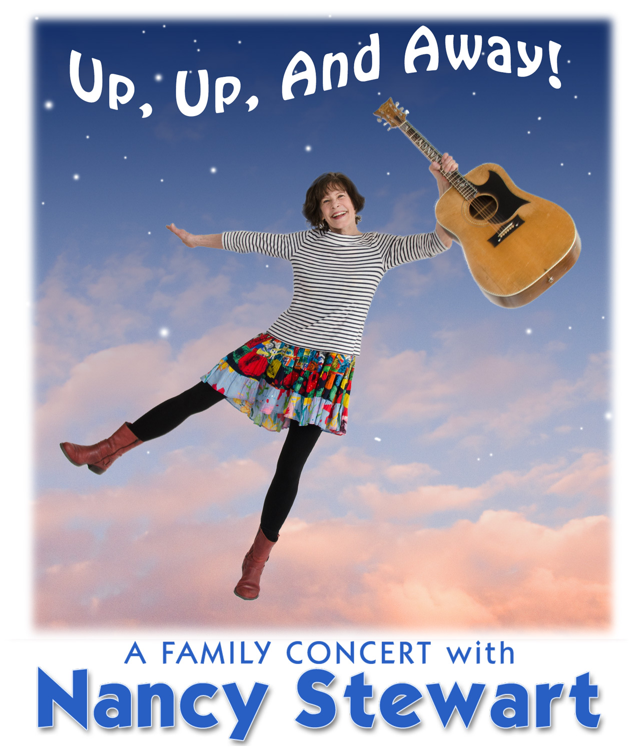 Nancy in Clouds Poster (Word)