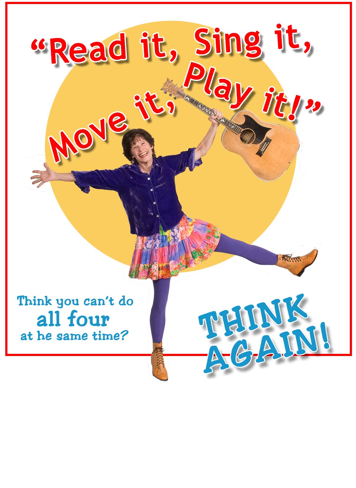 Read Sing Move Play Poster (Word)