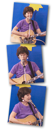 Nancy Stewart performing