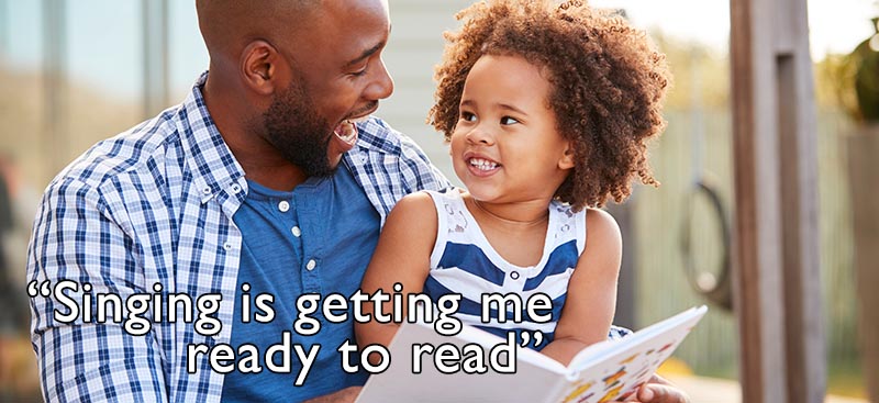 Children reading together