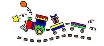 Charlie train printable book